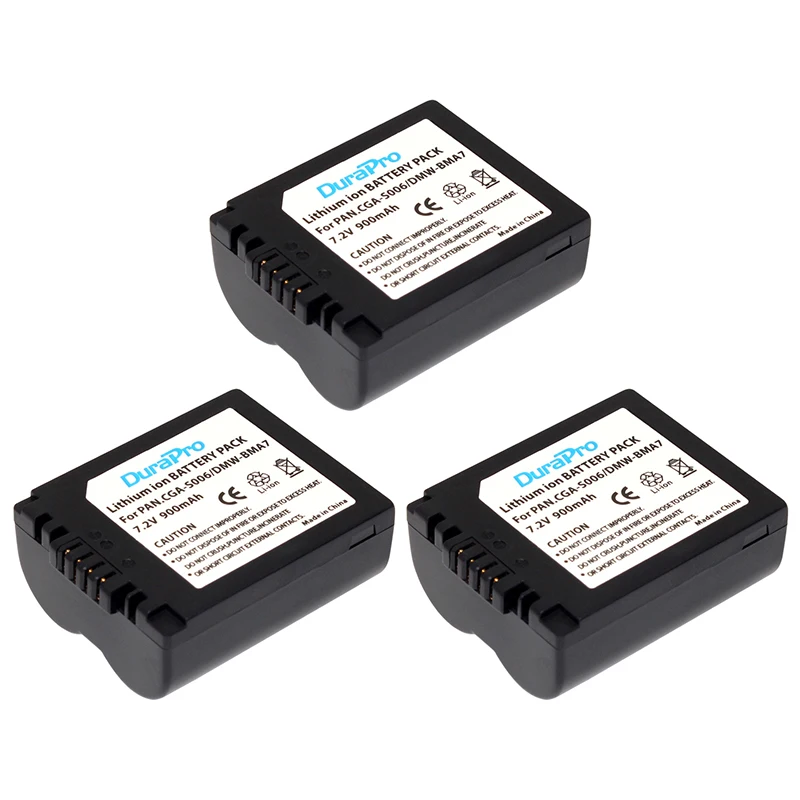 3 шт./лот S006 cga-s006 dmw-bma7 710 мАч Батареи для камеры для Panasonic FZ50 FZ30 FZ28 FZ18 FZ8 fz7 v-lux1