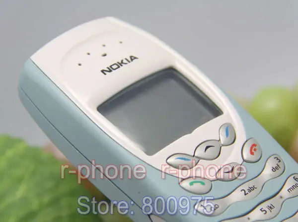 NOKIA 3410 мобильный телефон разблокированный отремонтированный дешевый телефон