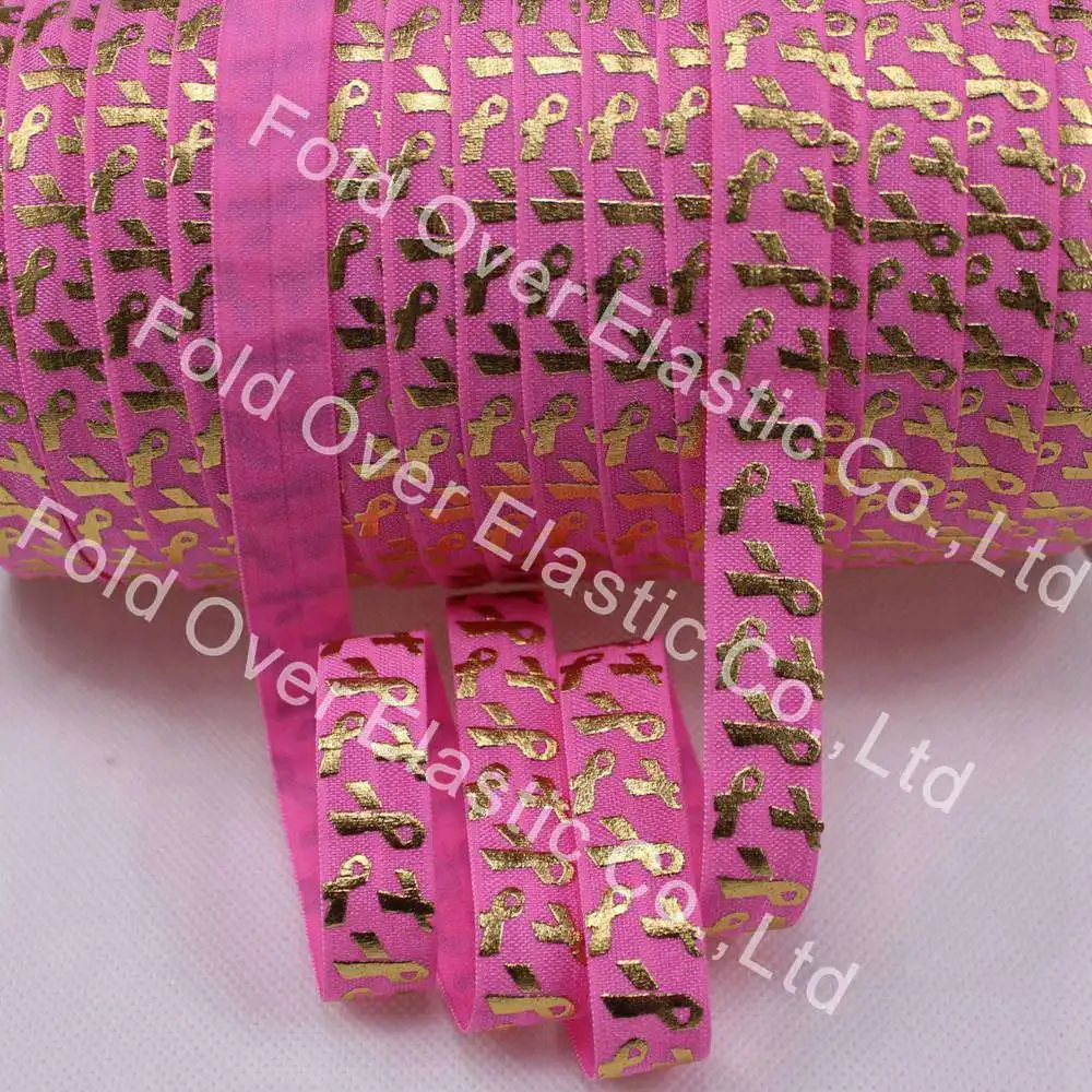 Галстук бабочка эластичный с принтом символа стимуляции рака груди 5/8 дюйма № 156