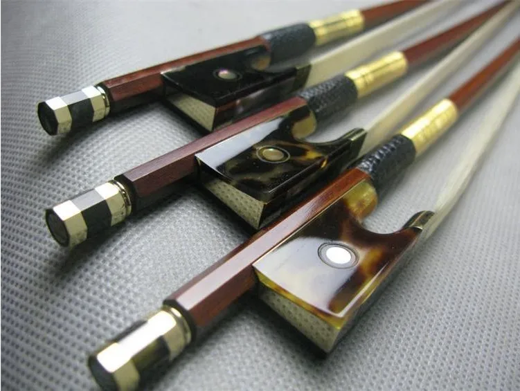 PROFESSOR BRAZIL EBONY WOOD VIOLIN WITH YELLOW COPPER PARTS-3