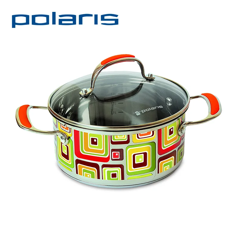 Polaris Fresh Line 20C Stainless Steel Pan Combined color Deep stewing