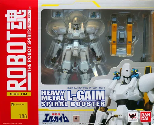 Bandai Tamashii Наций Робот Духи фигурку № 188-сбоку HM-l-Gaim(спираль booster комплект) "Heavy Metal L-Gaim"