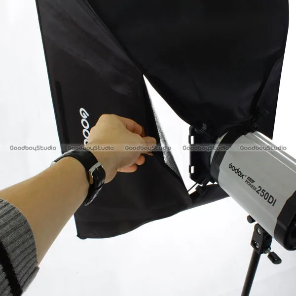 2 шт. Godox 2" x 35"/60x90 см софтбокс Универсальное крепление для студийной фотографии стробоскопическое освещение