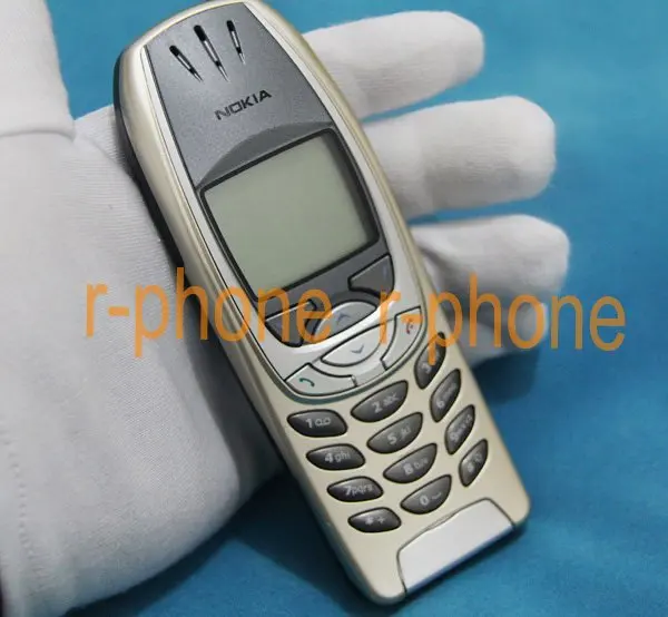 Original Classic Nokia 6310i Unlocked Mobile Cell Phone Genuine Bluetoorh& Gold& one year warranty