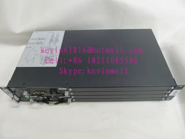 Корпус zte ZXDSL DSLAM 9806 H с питанием постоянного тока. FiberCore