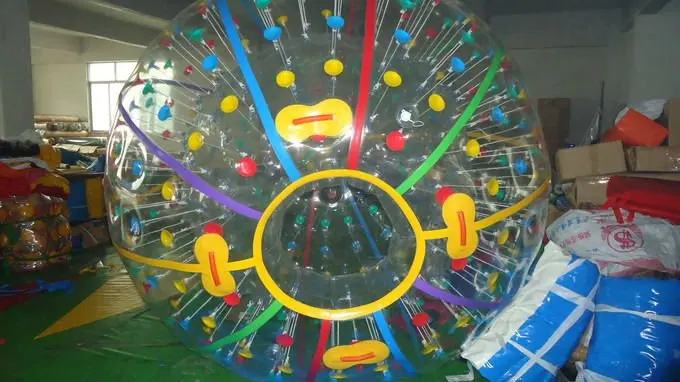 Новинка Crazy Тип игрушки открытый Сияющий надувной зорбинг мяч Футбол бампербол для детей и взрослых играть