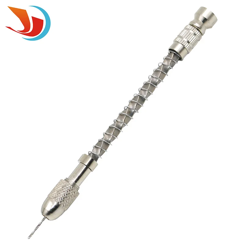 Wood Spiral Hand Drill&Spring Manual Wire Twisting Drilling Jewelry