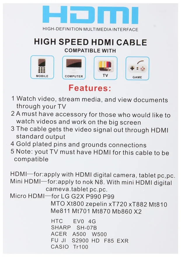 3in1 Высокое разрешение мультимедийный интерфейс HDMI tohdmi мини-hdmi кабель передачи данных Micro-Позолоченные hdmi адаптер