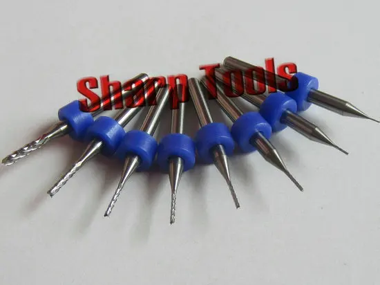 0.7mm PCB Cutting Tools, Imported Tungsten Steel Carbide Cutters, Corn Dremel Bits, Precision Machining CNC Mould, Cu, Plastic.JPG