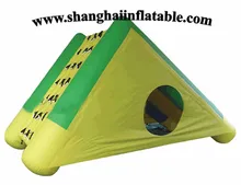 2016 good quality cute Triangle inflatable tent sun shelter with cover for camping