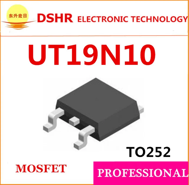 smd ut19n10 100pcs lot ut19n10 19n10 to252 data inside we can offer
