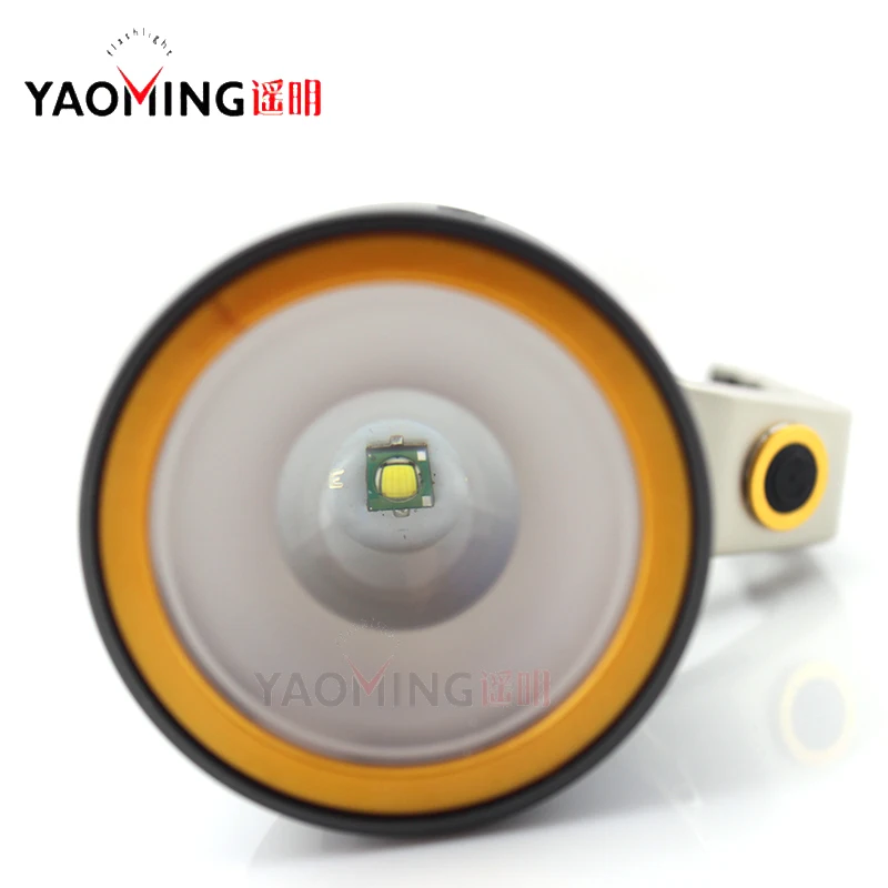 High Power Cree Led Hand Lamp Focus Adjustable Outdoor Camping Searchlight Waterproof Rechargeable Hand Lamp By 2*18650 Torch