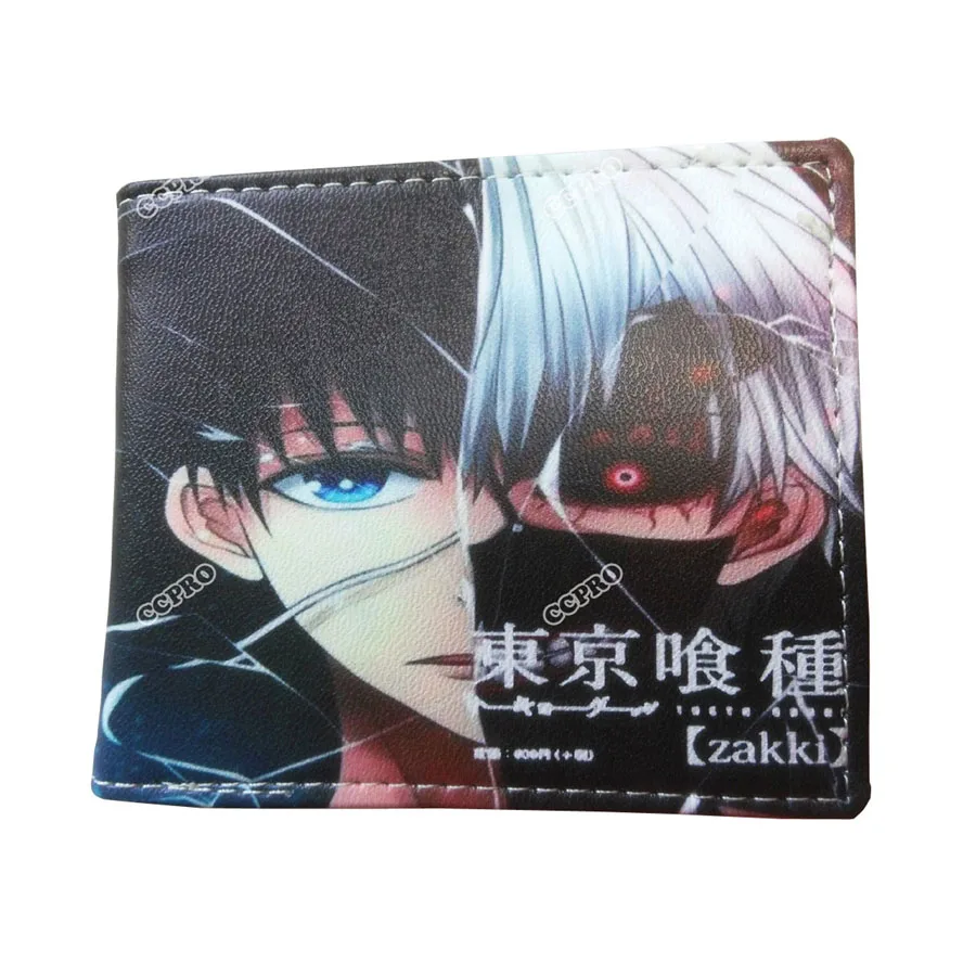 Токио вурдалак Многослойные PU короткие бумажник w-Kaneki Кен, тоука киришима Ayato Тип D