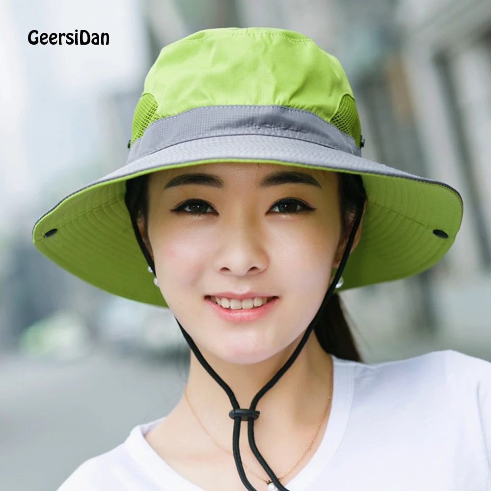 

New women's Men's Fisherman Bob Summer Bucket Hat Wide Brim Hat Sun Cap Men trekking Sombrero Gorro Hats For Men Women
