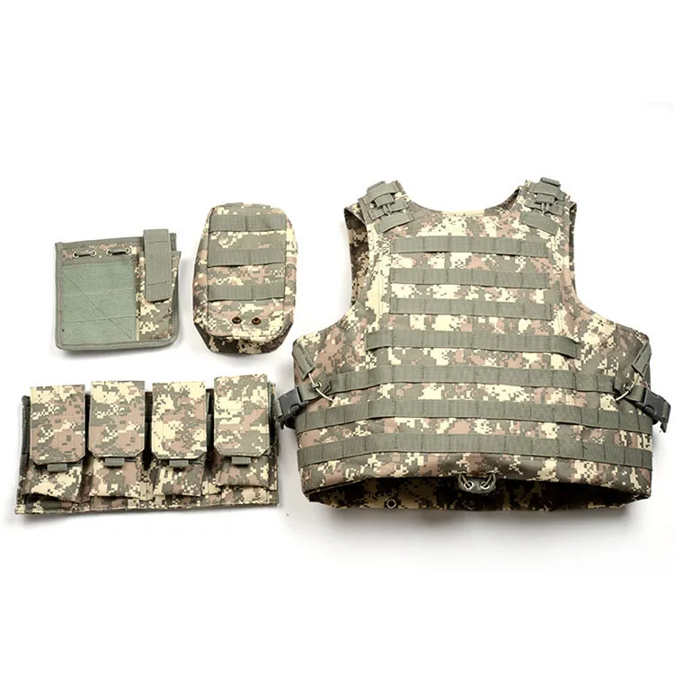 

Airsoft Tactical Vest 800D Oxford Combat Assault Vests US Army Molle Military Gear