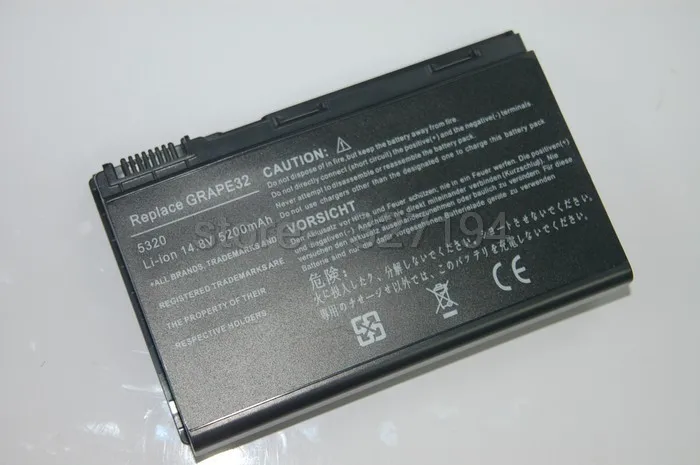 Apexway 14,4 V 8 ячеек ноутбука Батарея для acer Extensa 5220 5230 5620 TravelMate 5320 5520 5720 7520 7720 TM00742 TM00751
