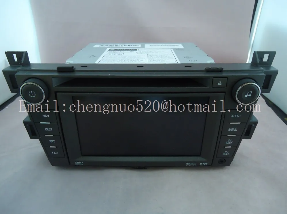 GM25851426 Канада навигационная фабрика OEM для CADILLAC SRX gps автомобильный аудио DVD CD