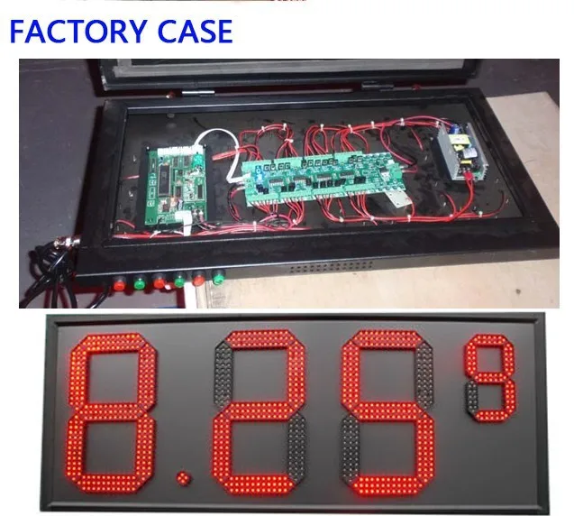 2" модуль цифр красного цвета digita, светодиодный индикатор цены бензина, led цена на масло, 7 сегментов модулей, высокая яркость светодиодный чип, светодиодный рекламный щит