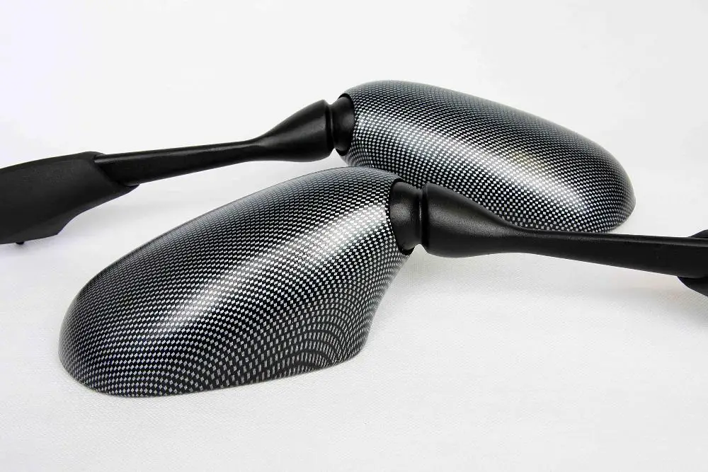 Aftermarket Запчасти для мотоциклов замена зеркал подходит для 2001-2005 FZ1/FZS1000 углеродное волокно