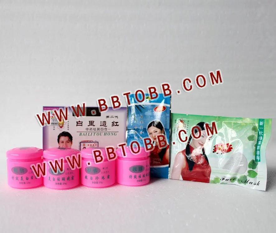 Bailitouhong (4 в 1) + Красота кристалл маска + Bailitouhong Cleanser первое поколение ~ ~ original'hot продажи