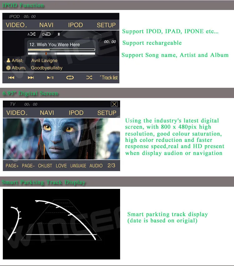 Perfect Car DVD Player for Benz A W169 B W245 Vito Viano Sprinter with original menu support Smart Parking Track Display Free shipping 4 Perfect Car DVD Player for Benz A W169 B W245 Vito Viano Sprinter with original menu support Smart Parking Track Display Free shipping 4