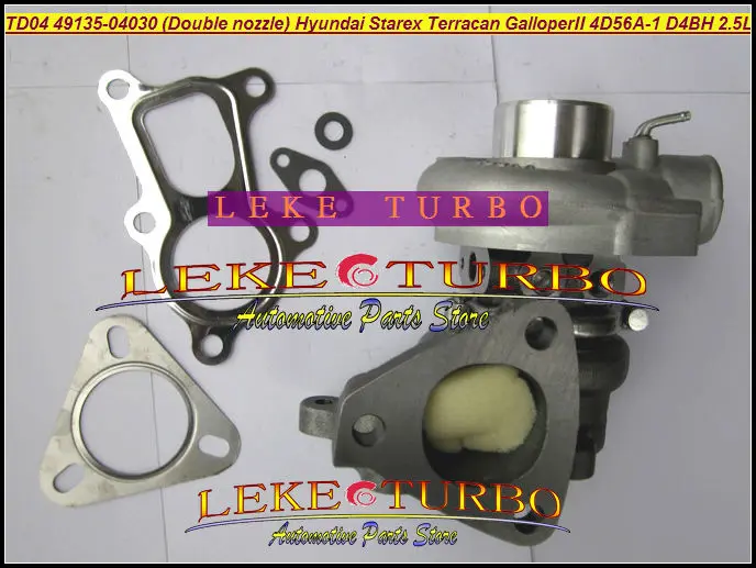 TF035 TD04 49135-04030 28200-4A210 turbo turbocharger For Hyundai Starex Libero Terracan Galloper II 4D56A-1 D4BH 2.5L (1)