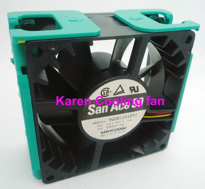 Sanyo 8 см 9G0812G1031 8038 12 V 1.1A Вентилятор охлаждения