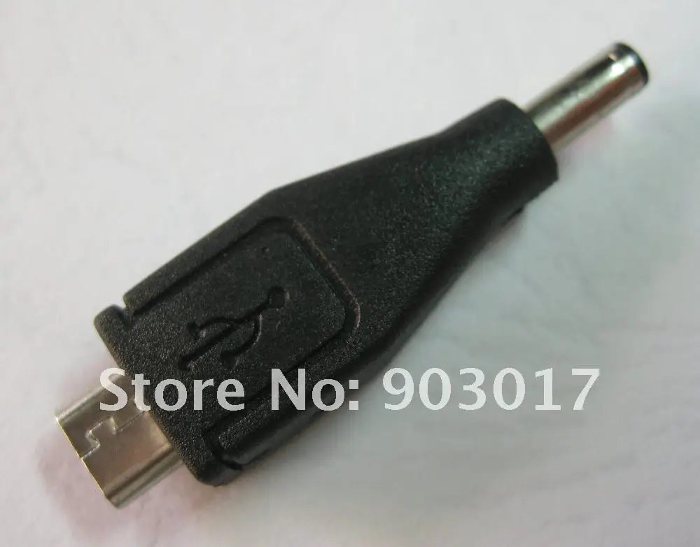 1000 шт. 3,5x1,35 мм DC разъем питания штекер для Micro 5 pin адаптер Разъем Черный цвет пластиковая ручка
