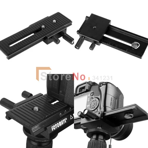 Fotomate LP-01 2-Way Macro Focus Rail Slider Fo DV видеокамера DSLR камера