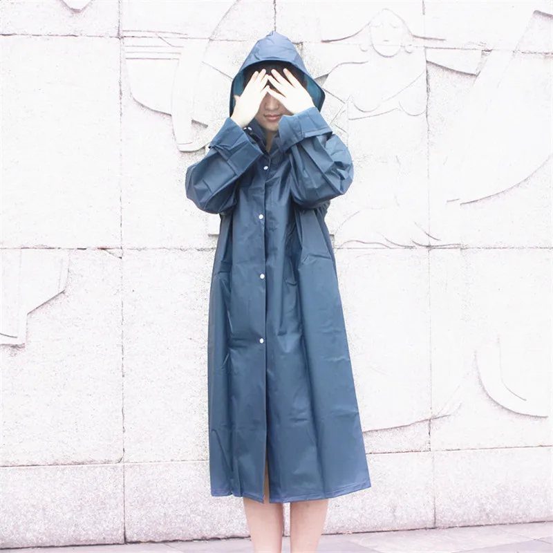 M/L Solid Raincoats For Women Men Outdoor Work/Hiking