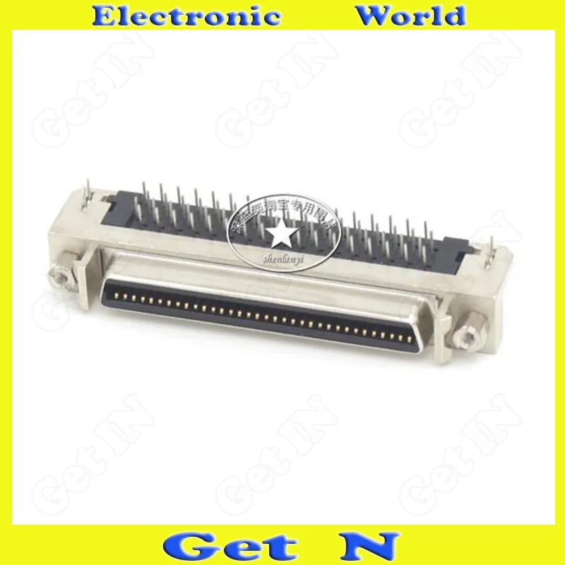 10 шт. MRC68FS-90 SCSI HPCN68 гибочный разъем 68 ядро локоть PCB плата контактный адаптер |
