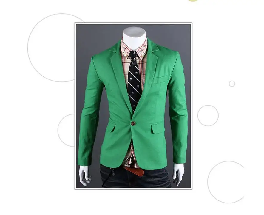 Traje Hombre модный блейзер для мужчин Тонкий Топ Дизайн мужские бархатные блейзеры с одиночной пуговицей мужские блейзеры средней длины высокое качество - Цвет: Зеленый