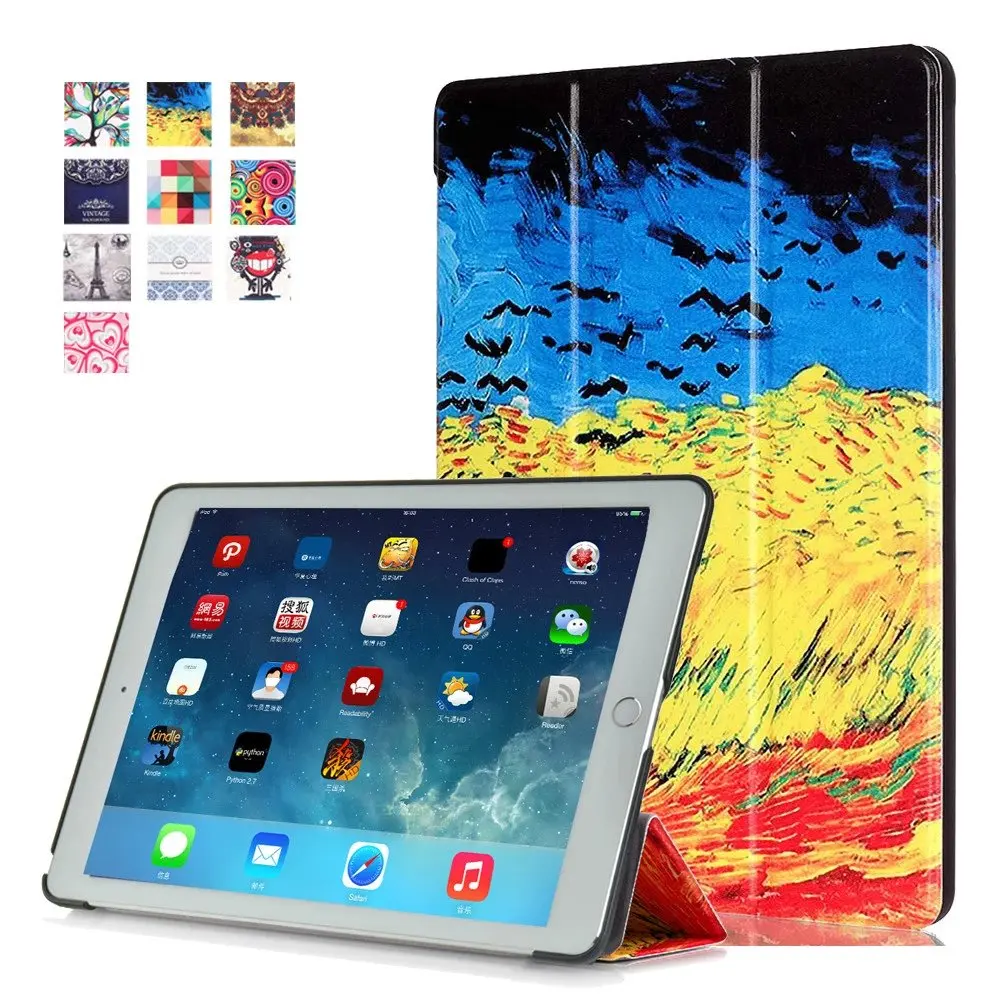 50 шт./партия gligle Smart Sleep/Wake чехол для Apple iPad Air 3/для iPad Pro 9,7 чехол для кожи