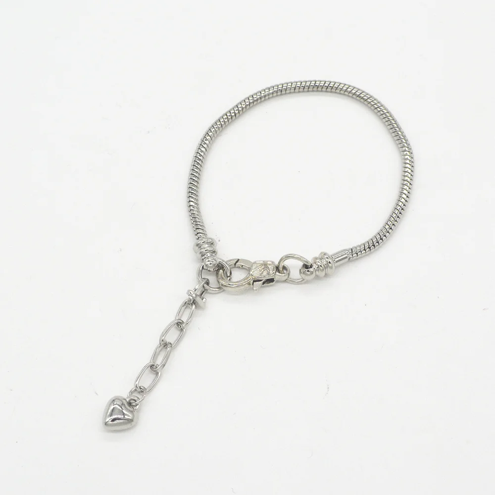 10 шт. модные женские туфли в европейском стиле белый k браслет с застежкой лобстер, очаровательные цепочки, европейские украшения из бисера изделия «сделай сам» js466