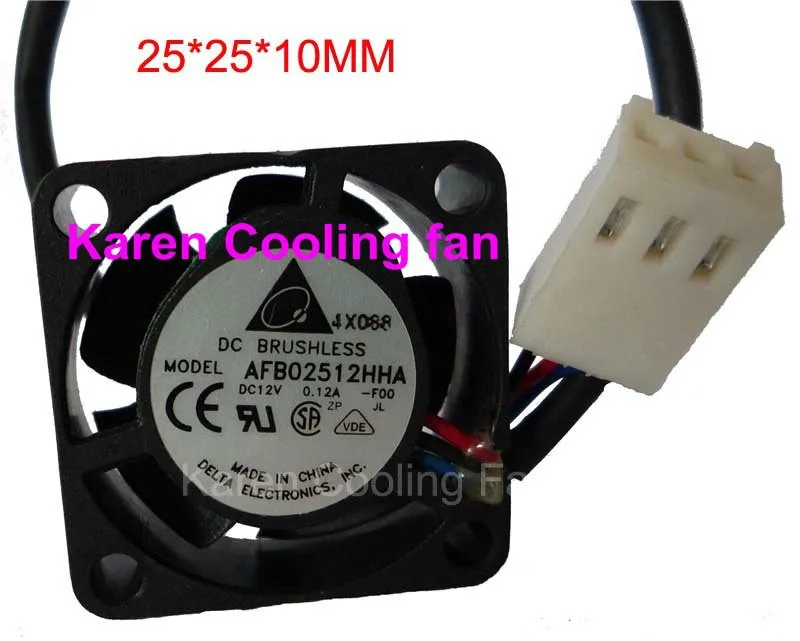 Дельта 2,5 см AFB02512HA AFB02512HHA AFB02512MA 2510 12 V 370-5126 V240 V210 P/N: 3705126-01 Вентилятор охлаждения