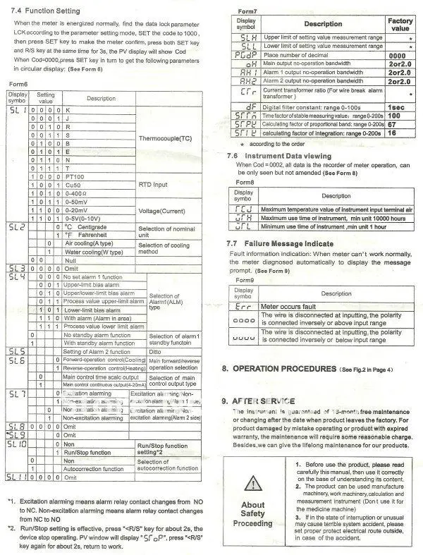 Цифровой PID регулятор температуры REX-C100FK02-V* AN+ max.40A SSR+ K термопары