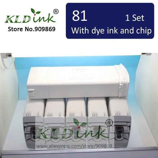 Совместимость HP81 C4930A C4931A C4932A C4933A C4934A C4935A картридж для designjet 5000 5500 принтера