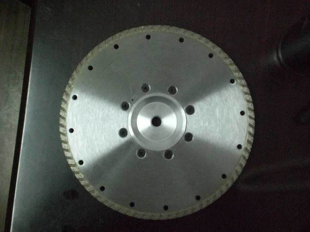 230x7x22. 23mm-5/"-11 фланец Turbo гранит лезвие, пильный диск для бетона, режущие инструменты для кирпича, гранита, мрамора