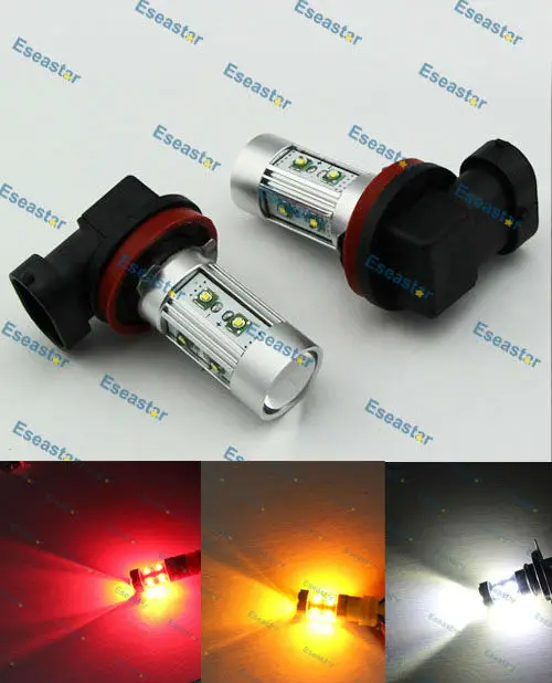 2 шт/комплект высокой мощности 50 Вт XPE LED чип, H11 привело высокую мощность, H11 LED C. r. e. e, H11 туман LED