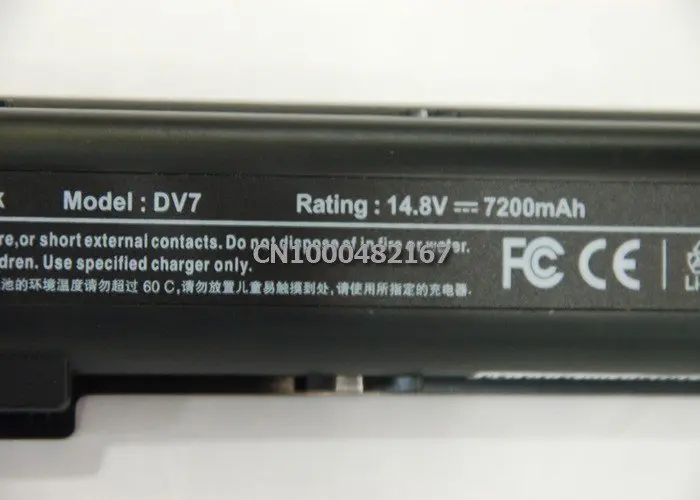 12 ячеек ноутбука Батарея для hp Pavilion dv7-1018tx dv7-1034ca dv7-1040es dv7-1065ef dv7-1080es dv7-1090er dv7-1099ef dv7-1090eb