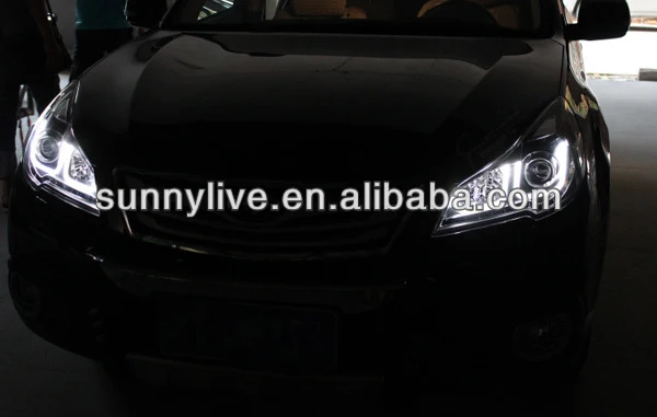 Для Subaru Outback светодиодный светильник ангельские глазки 2010-12 u-образного типа
