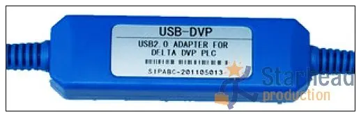 Smart USB-DVP, USB-ACAB230 Кабель для программирования для Delta DVP ПЛК серии, Поддержка WIN7