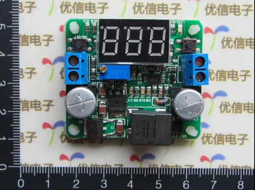 Free Shipping!!! electronic Integrated voltmeter / step-down power supply module super LM2577 LM2596 IN | Электронные компоненты