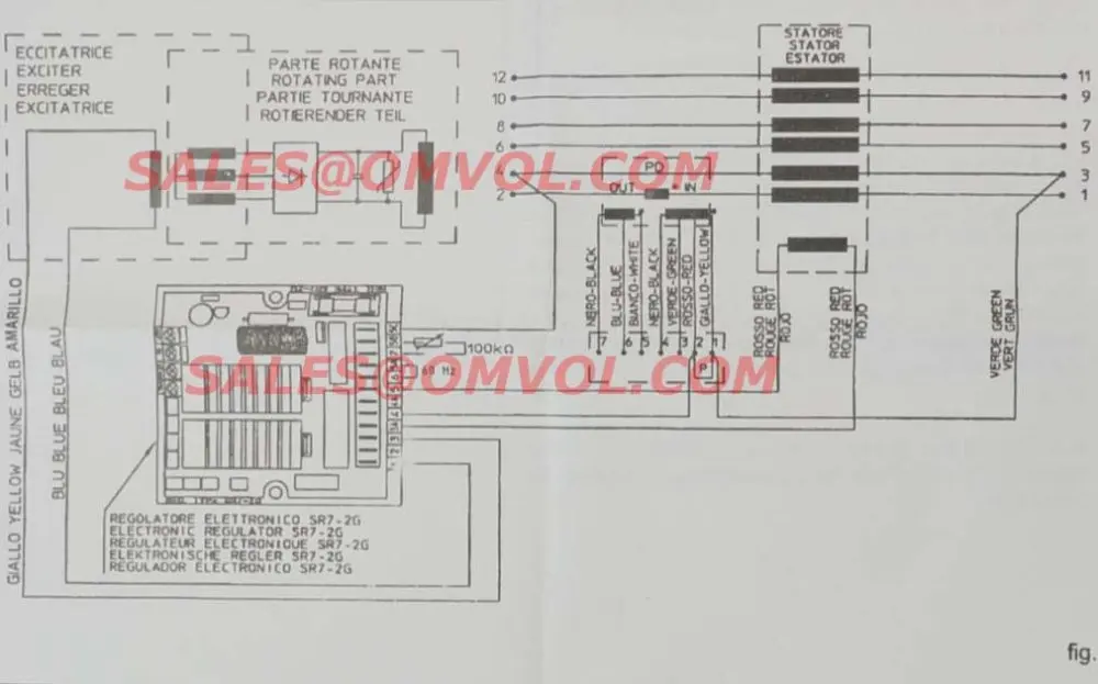 Mecc alte spa AVR SR7 AVR SR7-2G