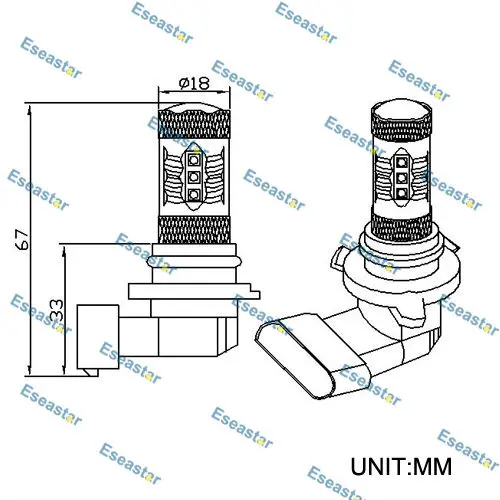 H10-80W-LED-HIGH-POWER-SIZE