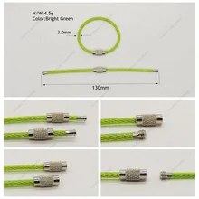 Горячий продукт из нержавеющей стальной трос офис коллекции кольцо 10 шт./упак. висит кабель кольцо Прямая с фабрики