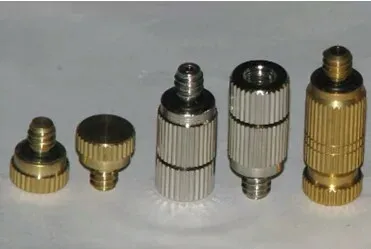 

Humidify system fog nozzle,anti-drip mist nozzle,outdoor fog cooling nozzle,misting nozzle,high pressure misting system
