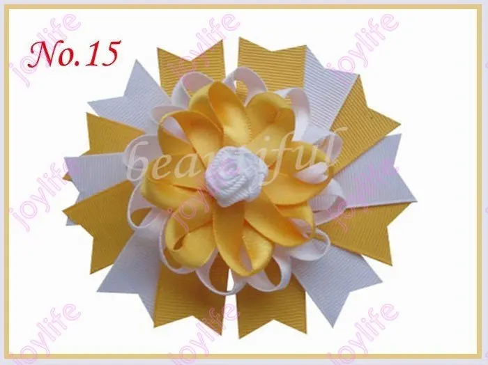 Новые 500 шт 4,5 Роман Махаон гнездо волосы луки rose Изысканная заколка для волос бант для волос для девочек