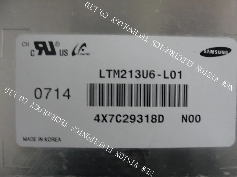 LTM213U6-L01 А+ класс 21,3 дюймов 1600*1200 TFT ЖК-экран промышленная панель для SAMSUNG