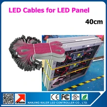 40 см длина 16 p кабели данных для внутреннего наружного одиночного цвета полный цвет светодиодные модули